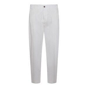 Eleventy Straight-Leg White Trousers - NWT